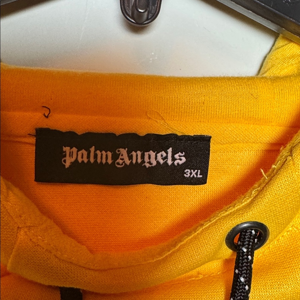 NWOT Palm Angels Yellow Bear Hoodie Sx 3x - Picture 8 of 8